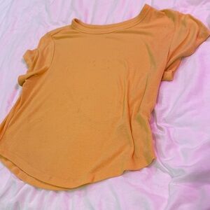 Orange/Coral simple t-shirt